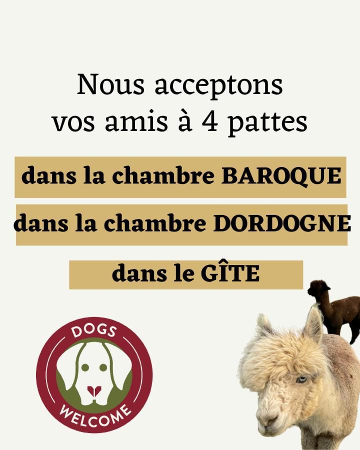 The Alpaca B&B Chalais  Exteriér fotografie